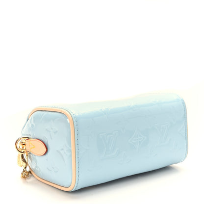 Louis Vuitton Vernis Monogram Nano Speedy Sky 4 of 8