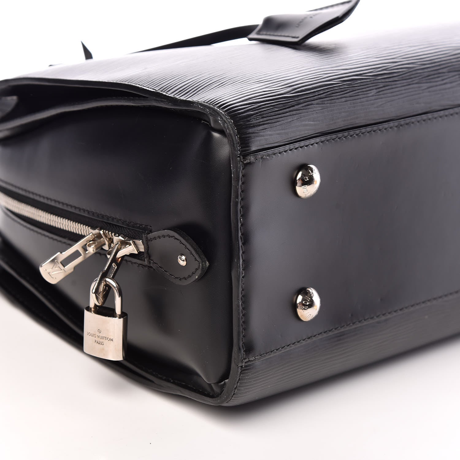 Louis Vuitton Epi Pont-Neuf GM Black 7 of 17