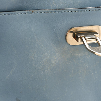 Valentino Garavani Vitello Rockstud Flap Shoulder Bag Light Stone 12 of 20