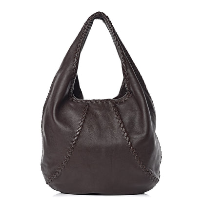 Bottega Veneta Cervo Deerskin Large Hobo Ebano 1 of 10