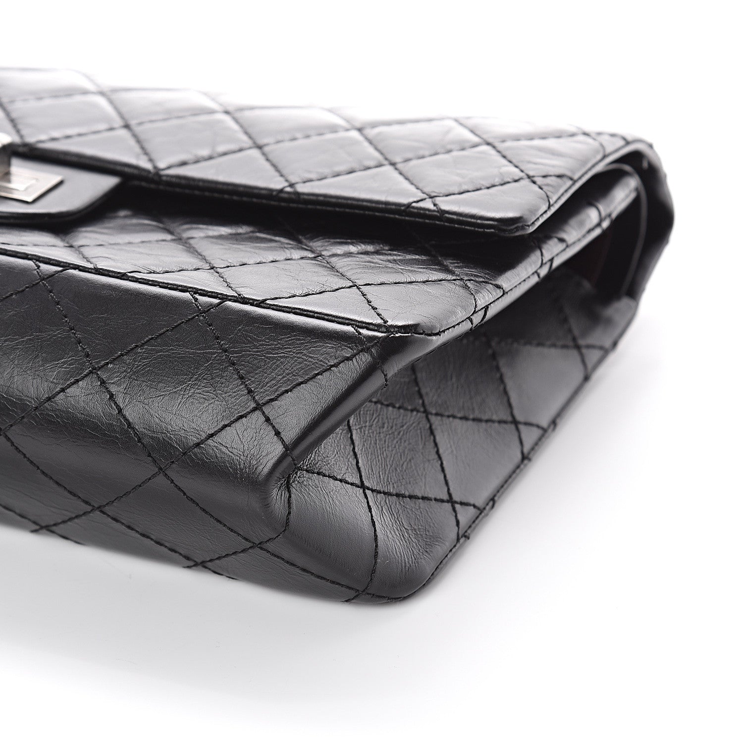 Chanel Aged Calfskin Quilted 2.55 Reissue 226 Flap Black 8 of 8