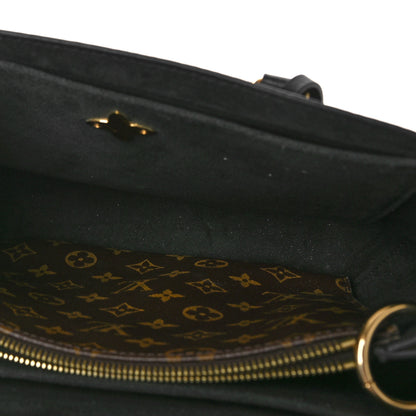 Louis Vuitton Monogram Flower Tote Black 5 of 7