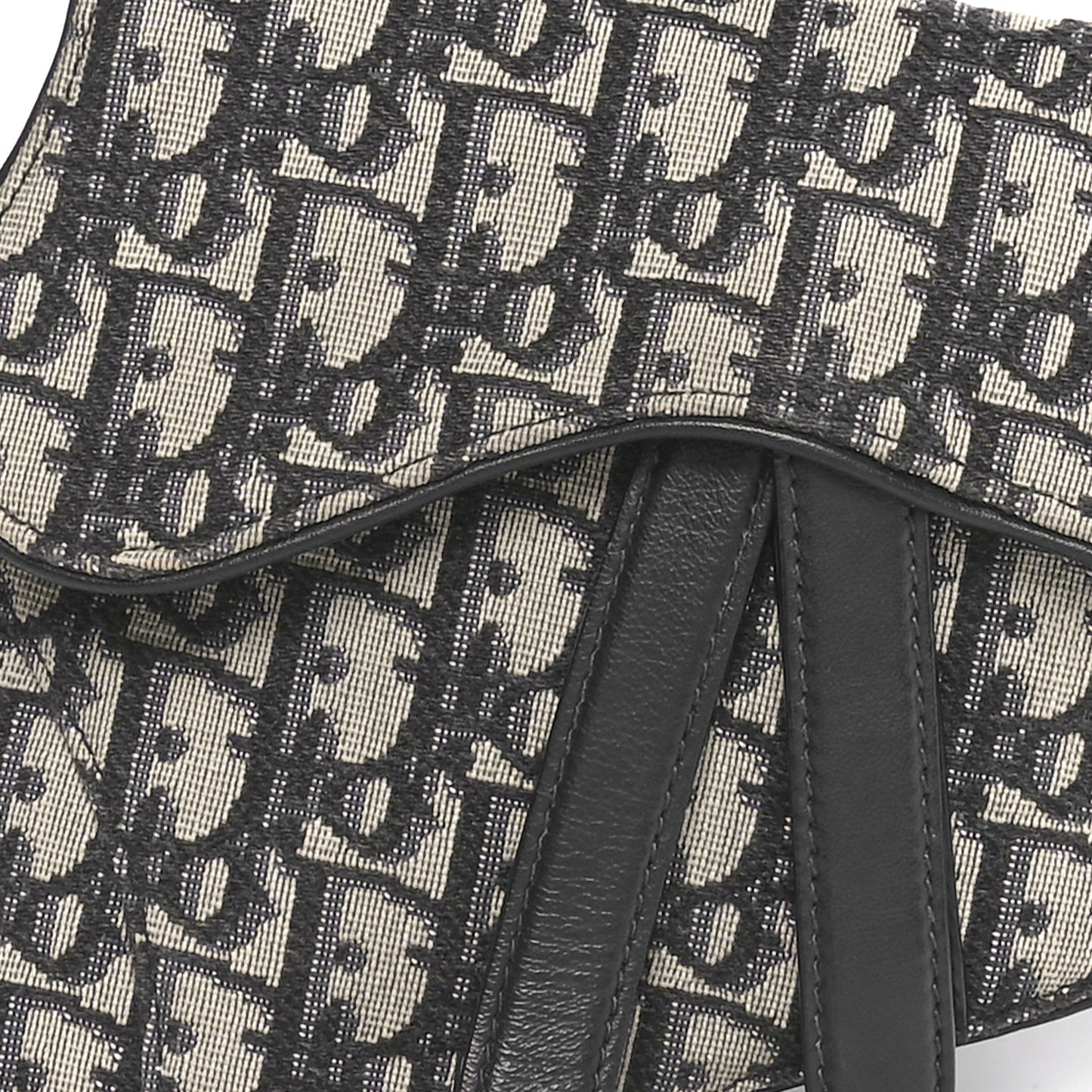 Oblique Saddle Belt Pouch Blue
