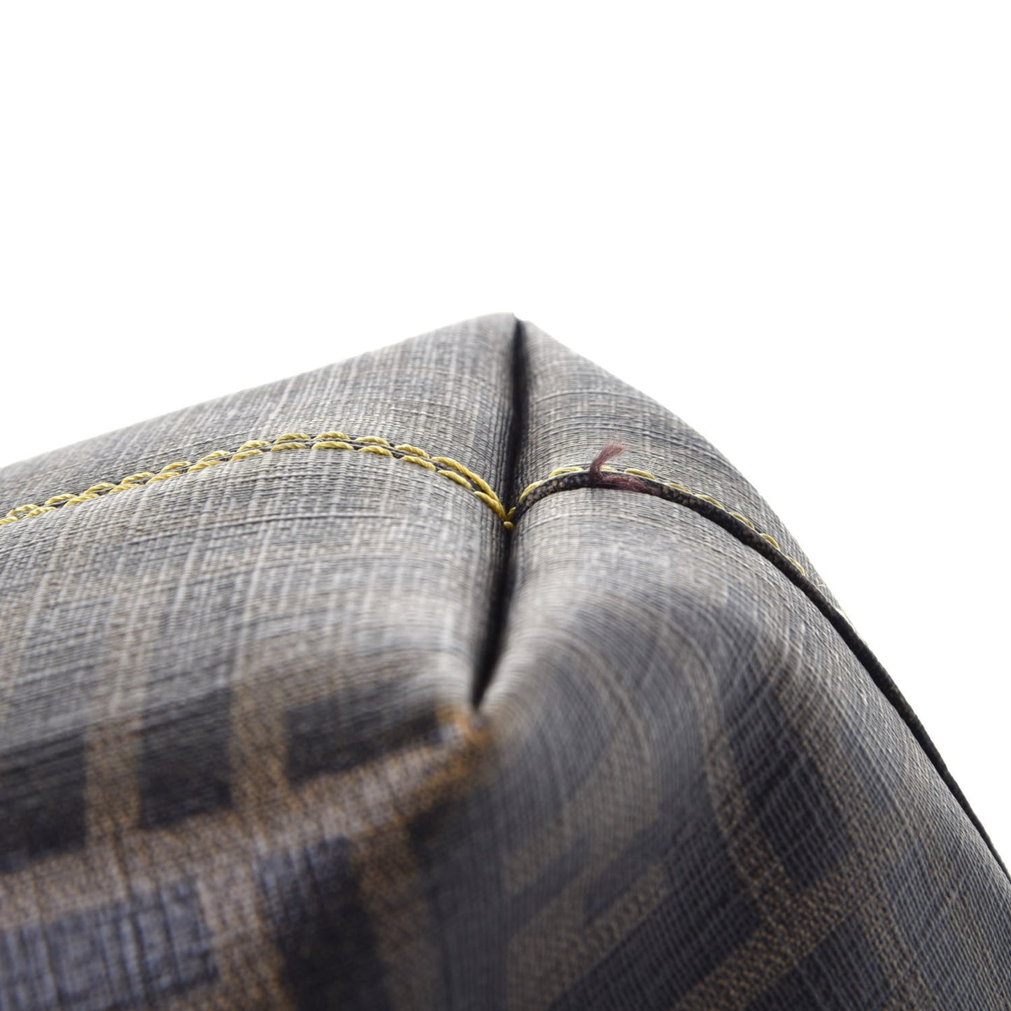 Zucca Spalmati Medium Roll Tote Tobacco Giallo