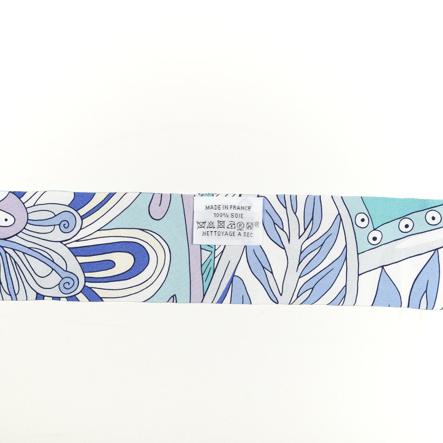 Silk Le Jardin de la Maharani Twilly Bleu Glacier Turquoise