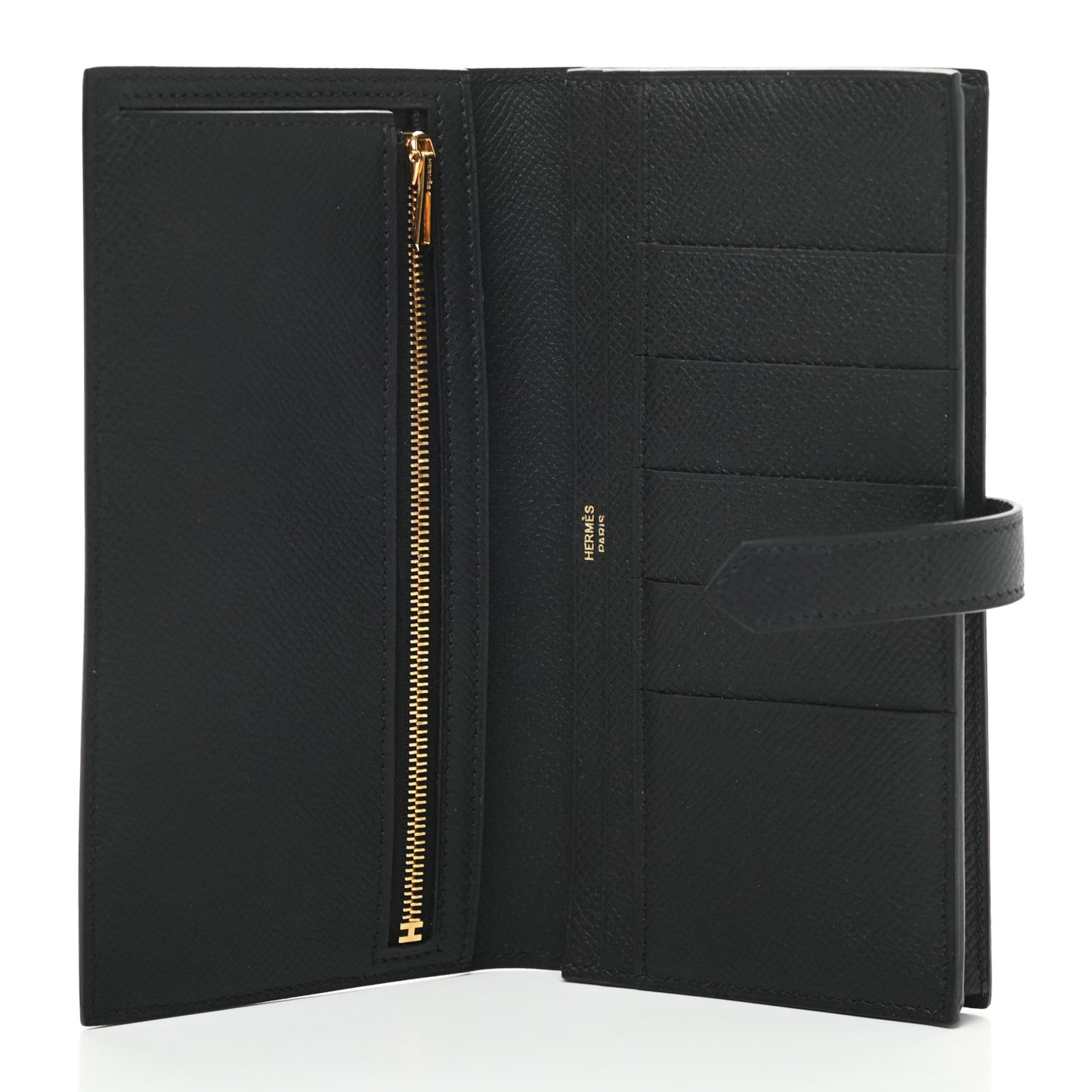 Epsom Bearn Gusset Wallet Black