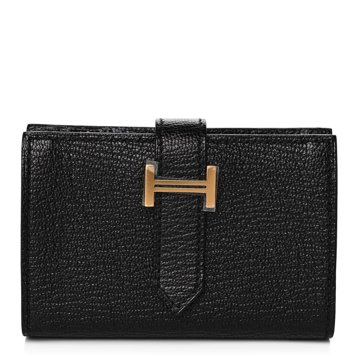 Chevre Mysore Mini Bearn Wallet Black
