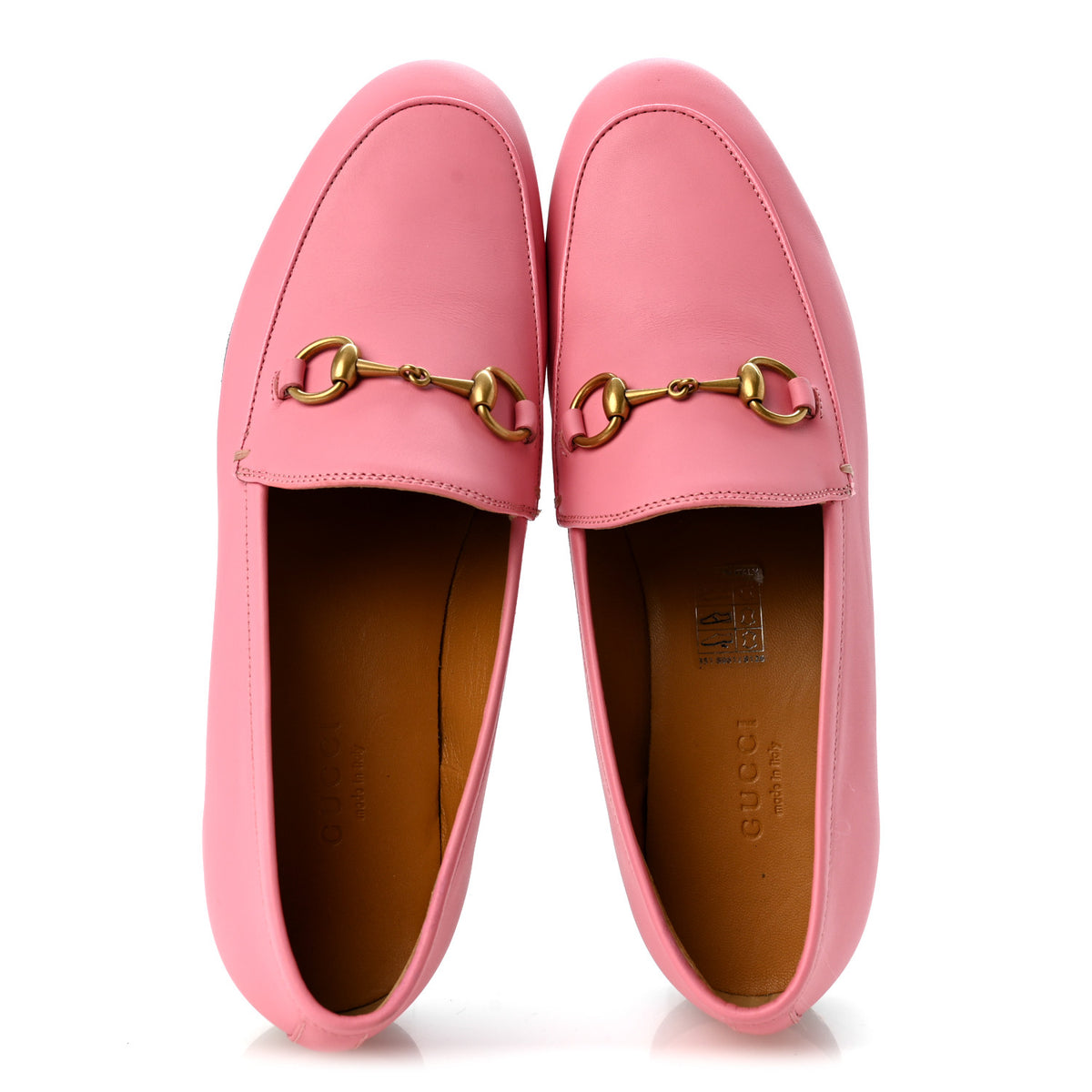 Betis Glamour Calfskin Womens Jordaan Loafers 36.5 Butterfly Pink