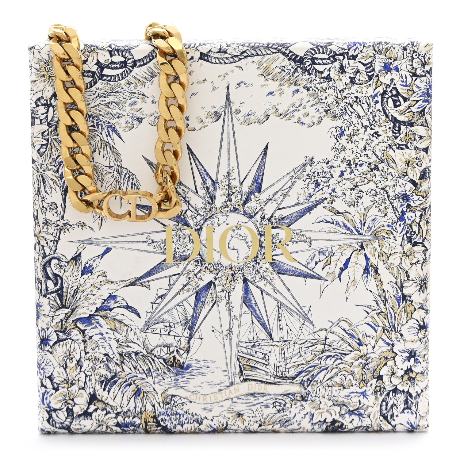 Christian Dior Metal CD Choker Necklace Gold 1739832 – FASHIONPHILE