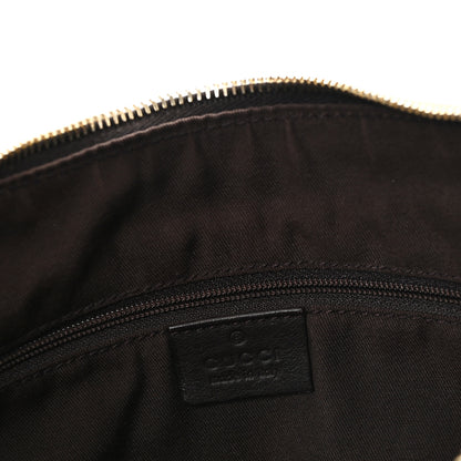 Gucci Monogram Large D Gold Hobo Dark Brown 6 of 11