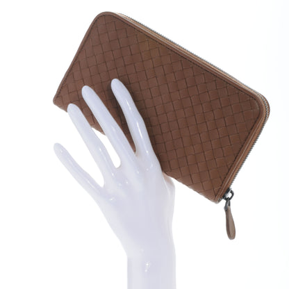 Bottega Veneta Nappa Intrecciato Zip Around Wallet Edoardo 2 of 7