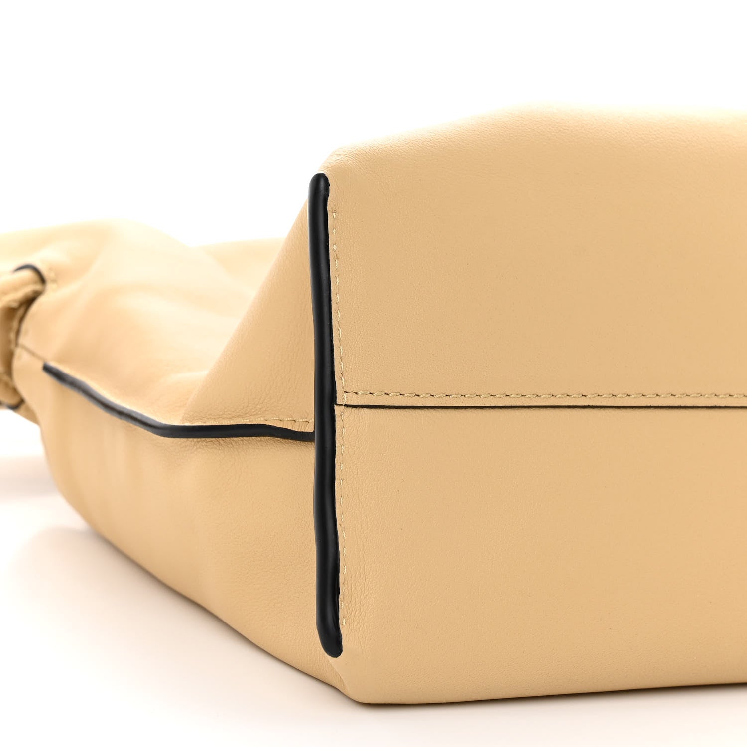 Loewe Nappa Flamenco Knot Clutch Dark Butter 8 of 9