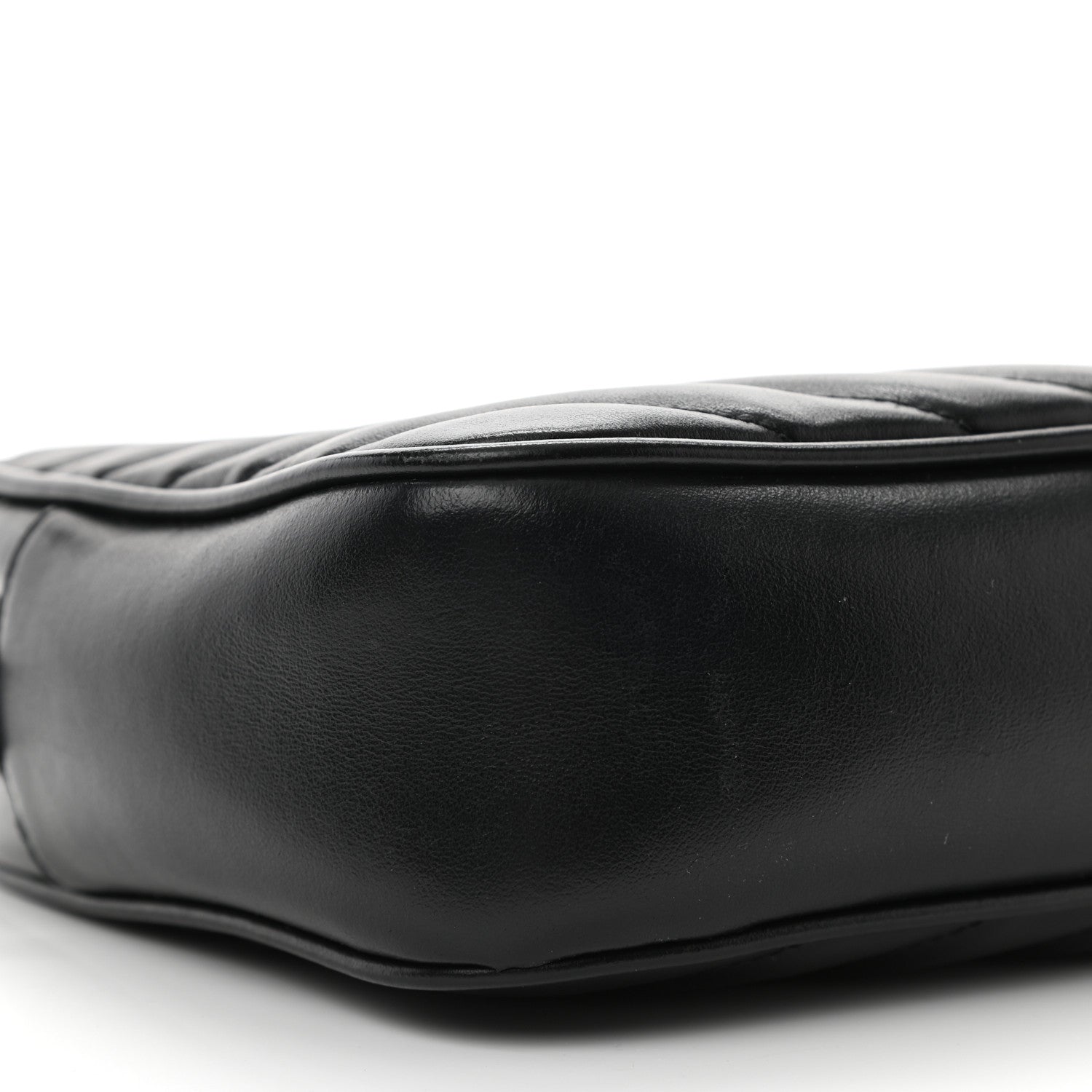 Saint Laurent Calfskin Matelasse Monogram Lou Camera Bag Black 17 of 21