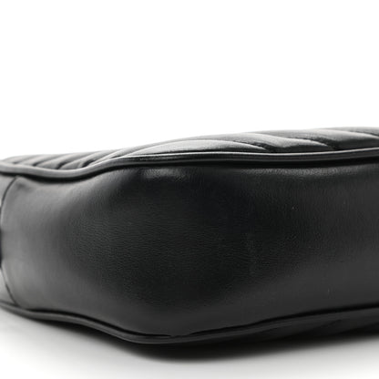 Saint Laurent Calfskin Matelasse Monogram Lou Camera Bag Black 17 of 21