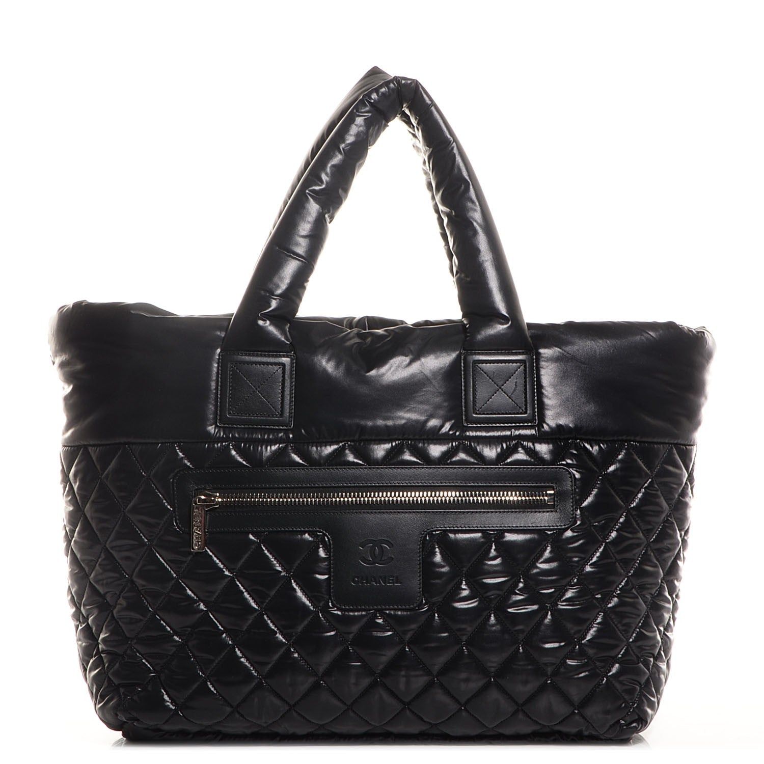 Chanel Nylon Coco Cocoon Large Tote Black 1 of 7