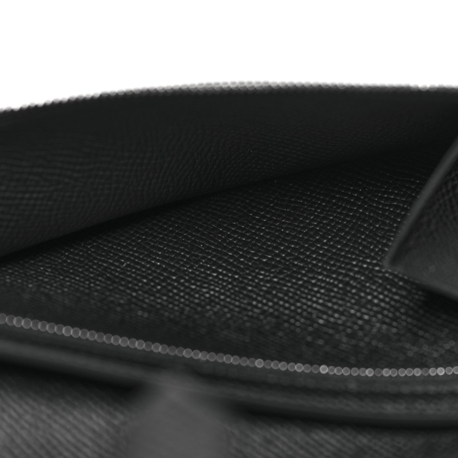 Hermes Epsom Monochrome Bearn Gusset Wallet Black 6 of 12