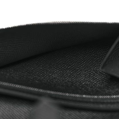 Hermes Epsom Monochrome Bearn Gusset Wallet Black 6 of 12