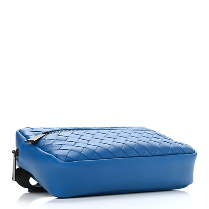 Bottega Veneta Nappa Intrecciato Belt Bag Blue 4 of 8
