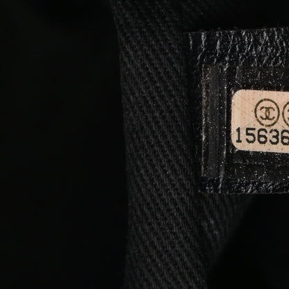 Chanel Calfskin Quilted In The Business North South Tote Black 7 of 11
