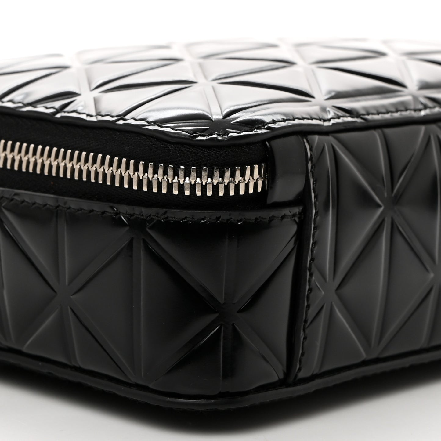 Spazzolato Small Brique Crossbody Bag Black