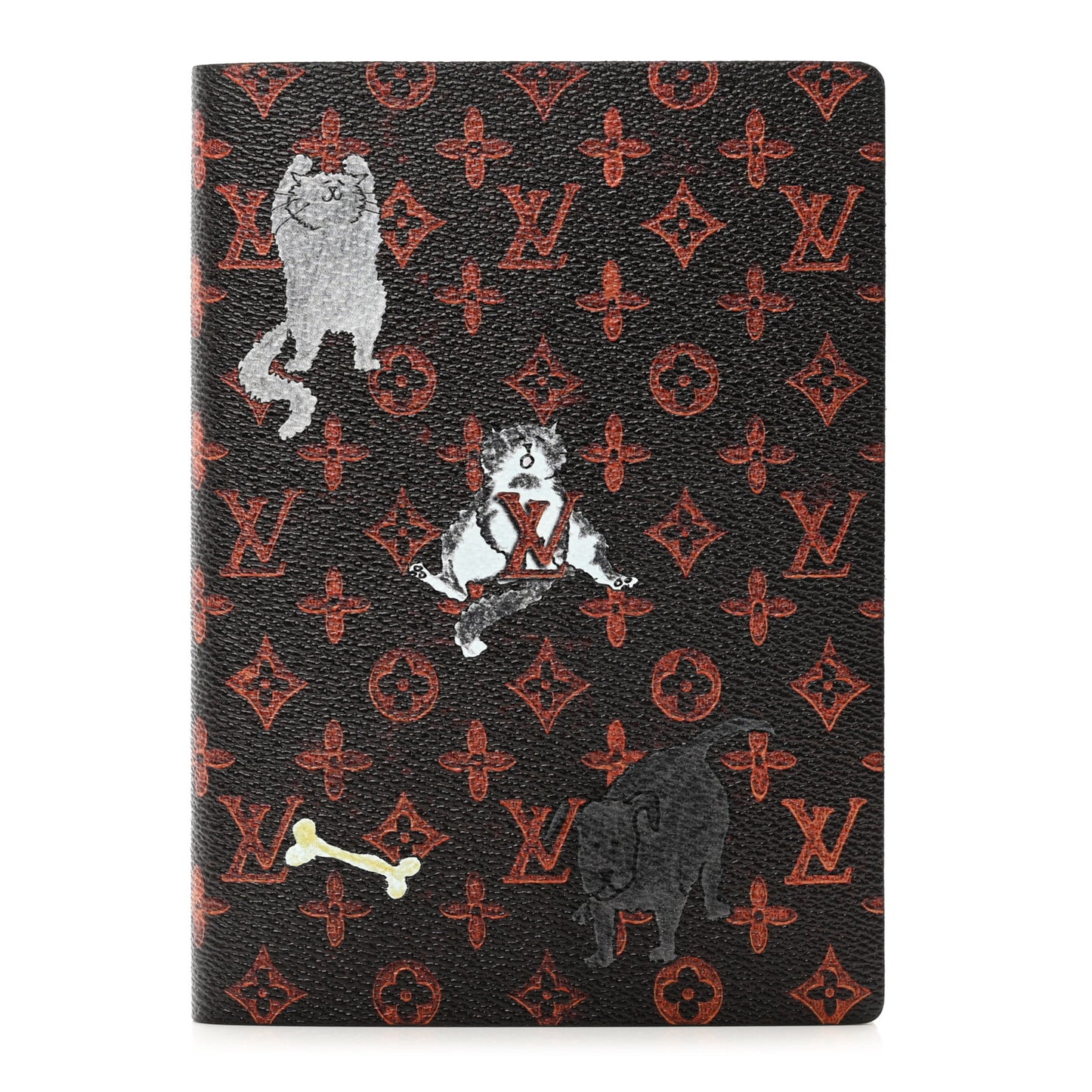 Catogram Clemence Notebook MM Marron