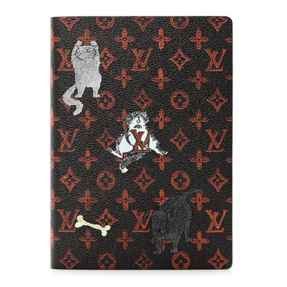 Louis Vuitton Catogram Clemence Notebook MM Marron 1 of 6