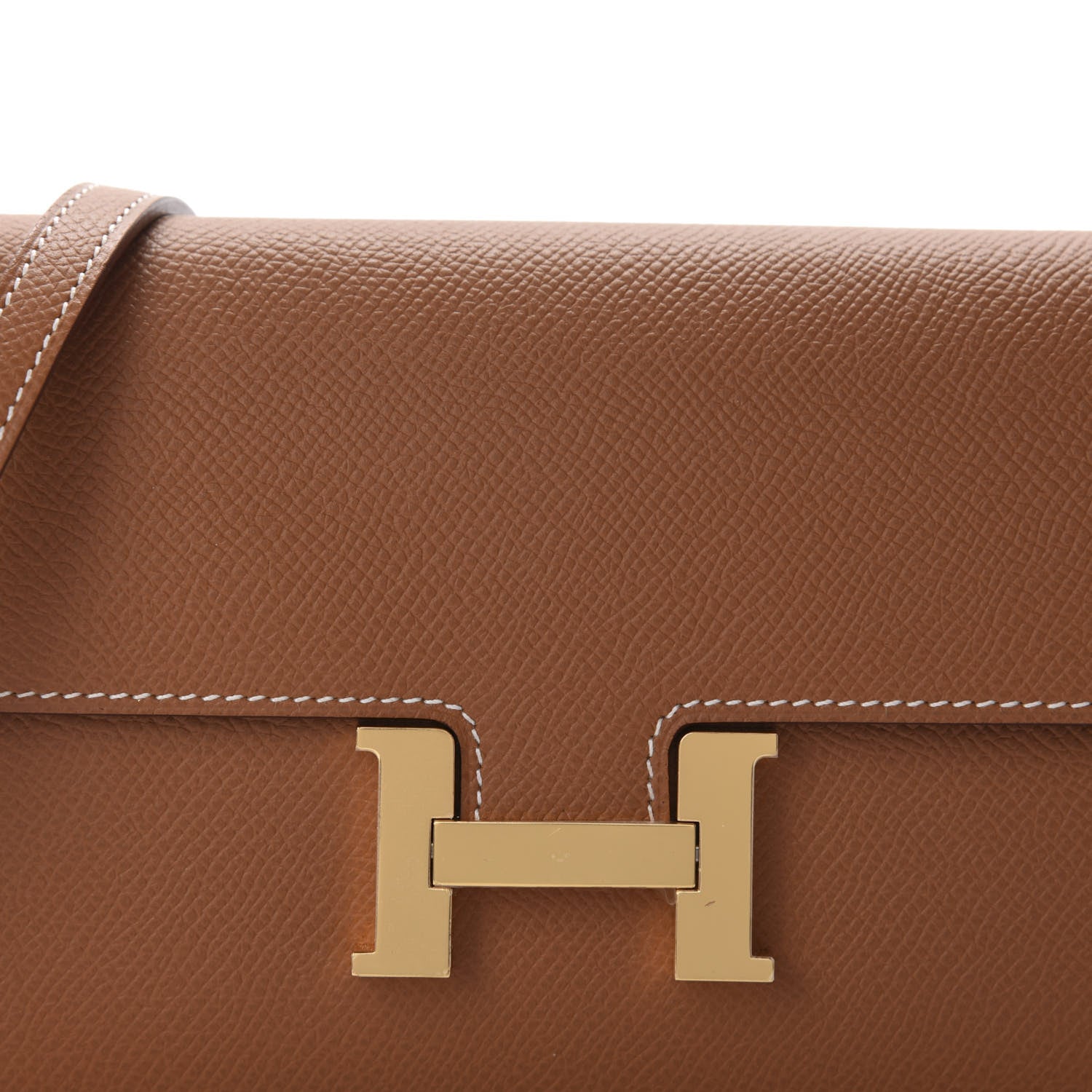Hermes Epsom Constance Long Wallet To Go Gold 9 of 10