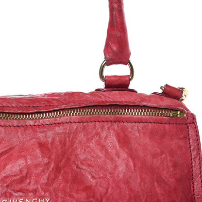 Givenchy Tumbled Sheepskin Medium Pandora Cherry 13 of 17