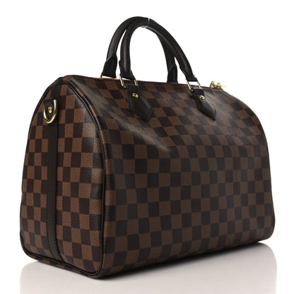Louis Vuitton Damier Ebene Speedy Bandouliere 30 2 of 7