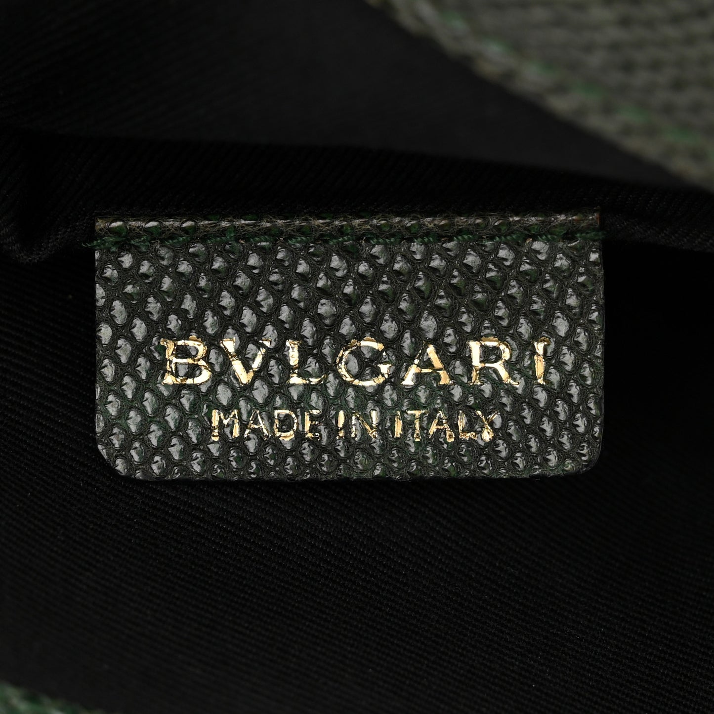 Shiny Lizard Serpenti Forever Medium Shoulder Bag Green