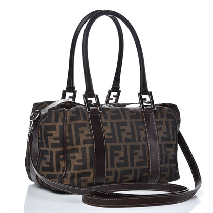 Fendi Zucca Boston Tobacco 3 of 17