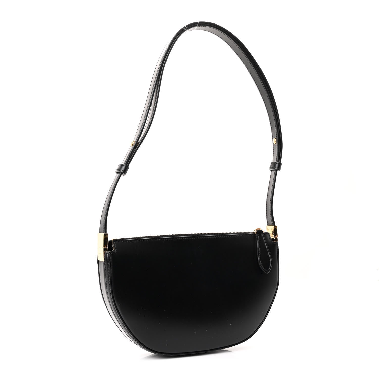 Burberry Calfskin Mini Olympia Shoulder Bag Black 3 of 9