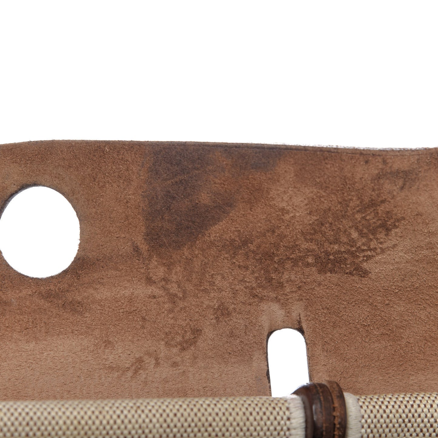 Toile Vache Calfskin Herbag 30 PM Natural