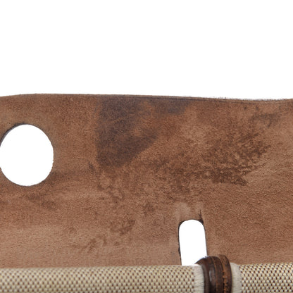 Hermes Toile Vache Calfskin Herbag 30 PM Natural 13 of 19