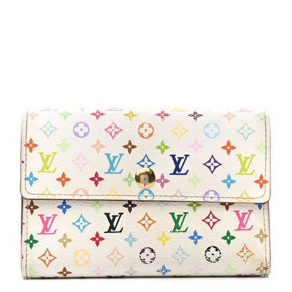 Louis Vuitton Monogram Multicolor Alexandra Wallet White 1 of 12