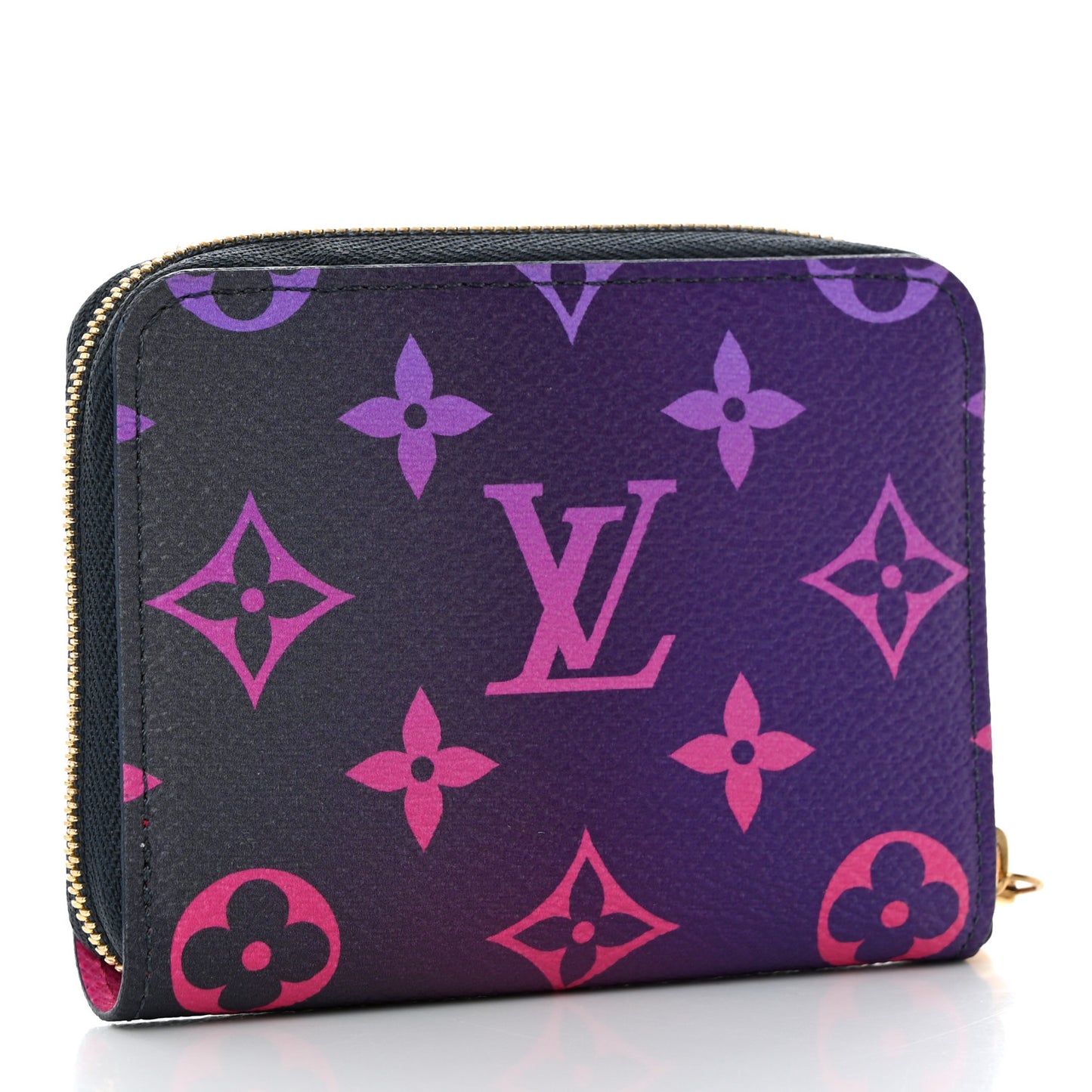 Monogram Giant Spring In The City Zippy Coin Purse Midnight Fuchsia