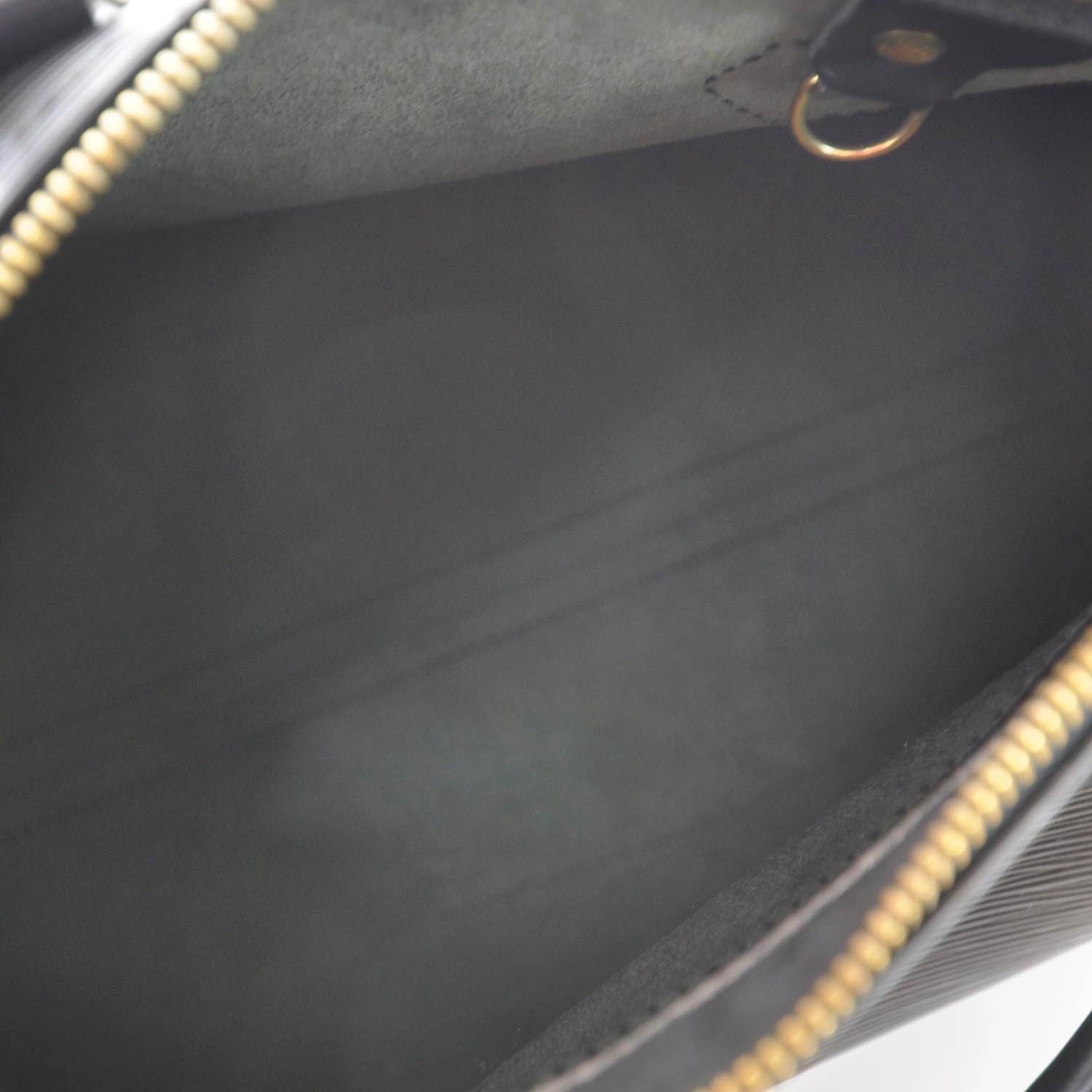 Louis Vuitton Epi Speedy 25 Black 8 of 11