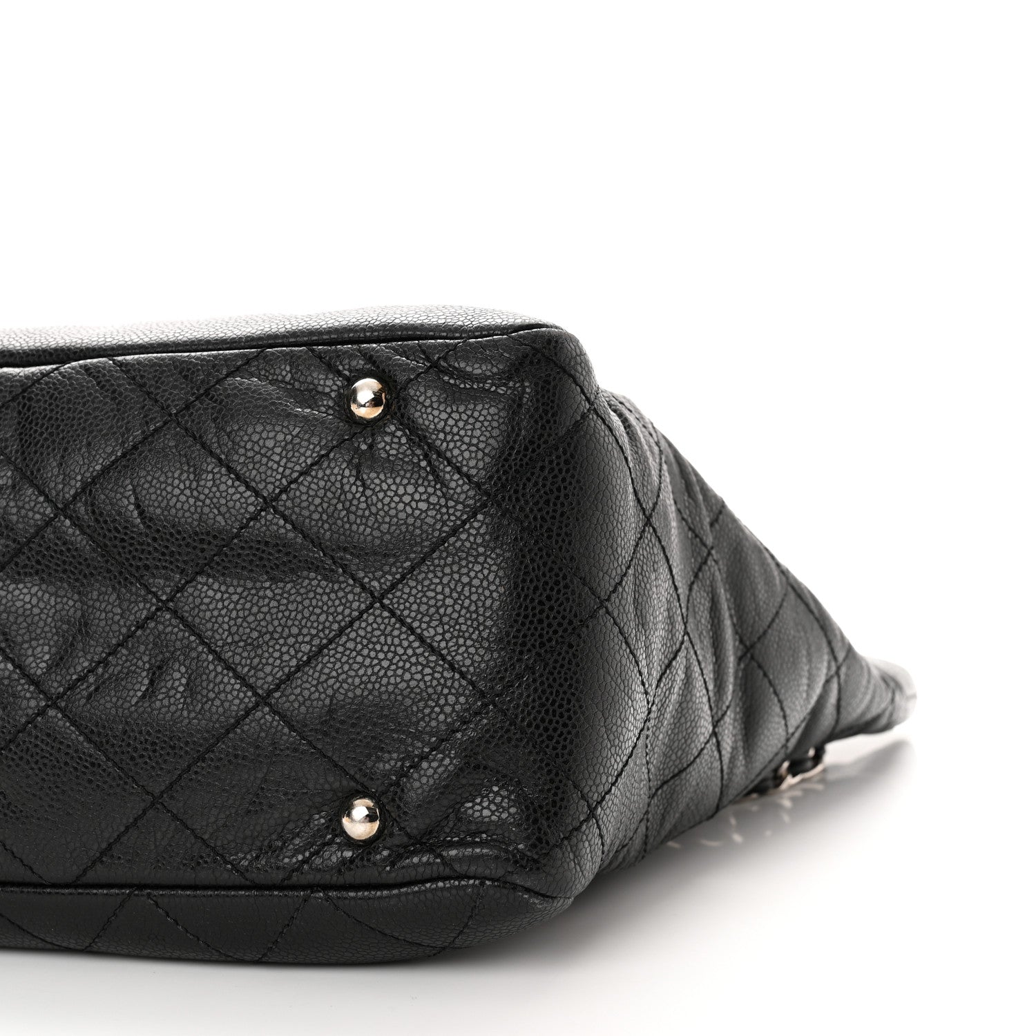 Chanel Soft Caviar Large Timeless CC Shoulder Bag Black 10 of 12