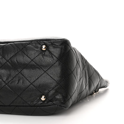 Chanel Soft Caviar Large Timeless CC Shoulder Bag Black 10 of 12