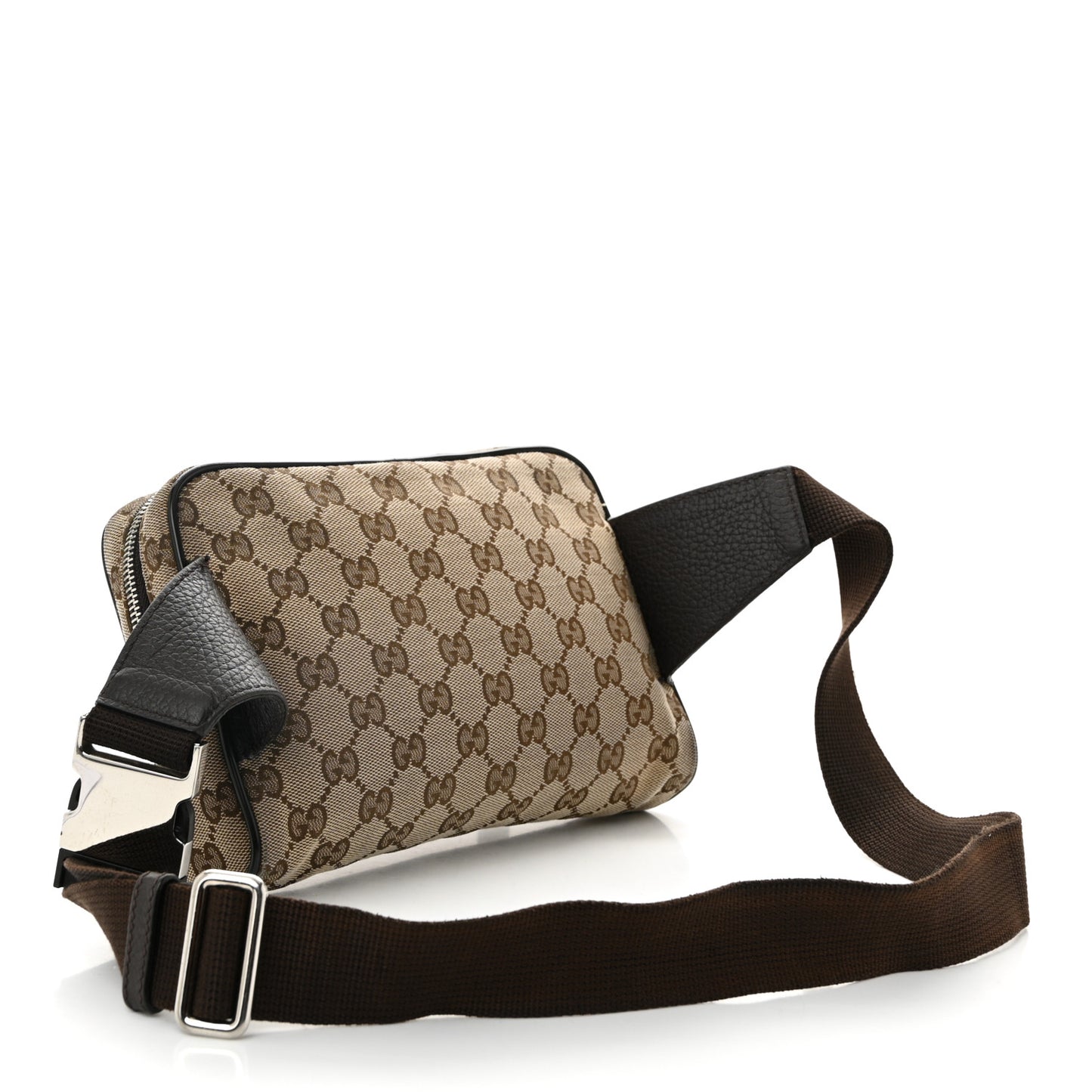 Monogram Belt Bag Dark Brown