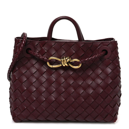 Bottega Veneta Nappa Intrecciato Small Andiamo Shoulder Bag Barolo 1 of 9