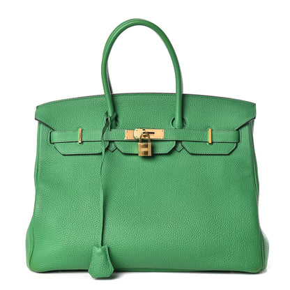 Hermes Togo Birkin 35 Bambou 1 of 7