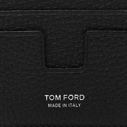 Tom Ford Grained Calfskin Card Holder Black 7 of 7