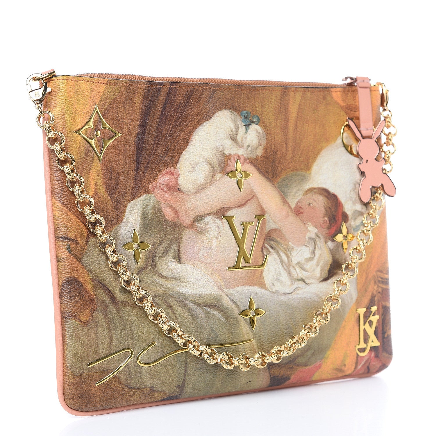 Louis Vuitton Masters Fragonard Pochette Clutch 3 of 8