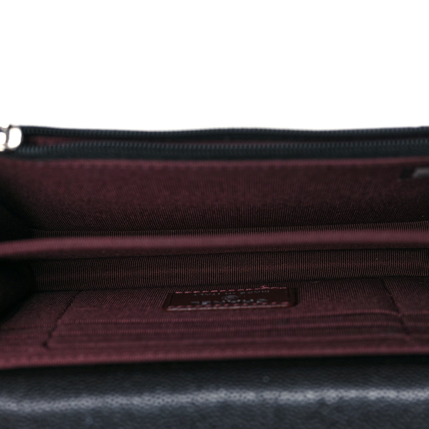 Chanel Caviar Quilted Mini Wallet On Chain WOC Black 5 of 9