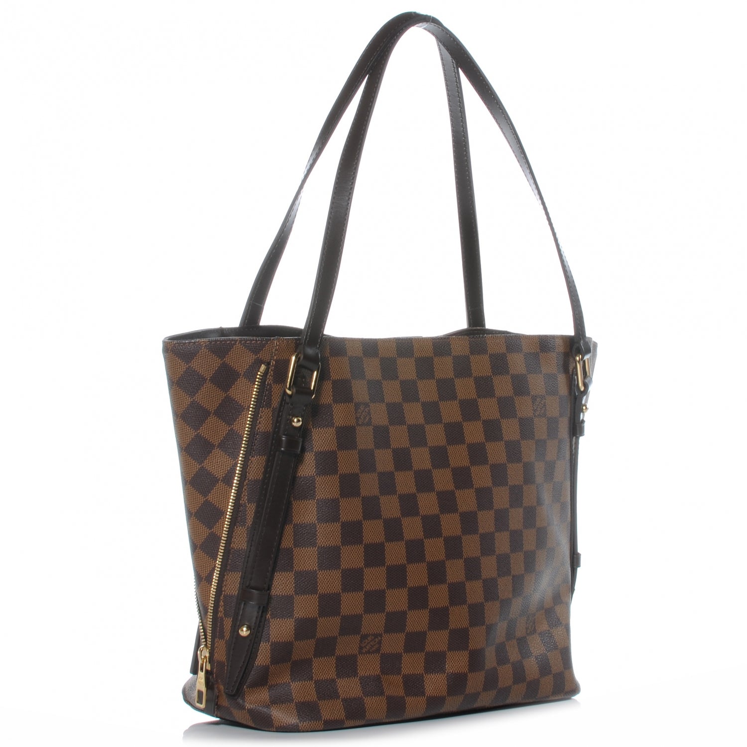Louis Vuitton Damier Ebene Cabas Rivington 3 of 8