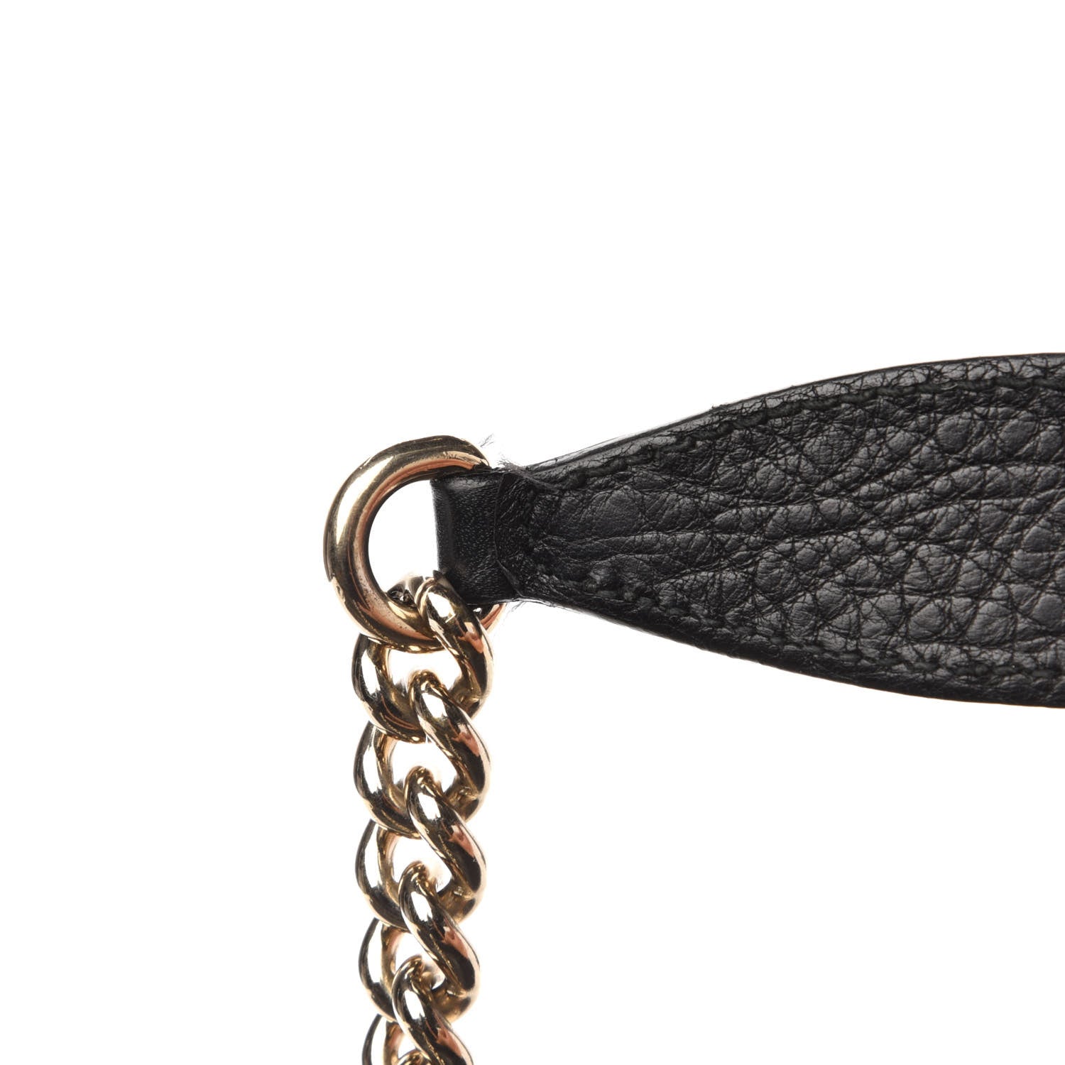 Gucci Pebbled Calfskin Medium Soho Bowler Black 12 of 14
