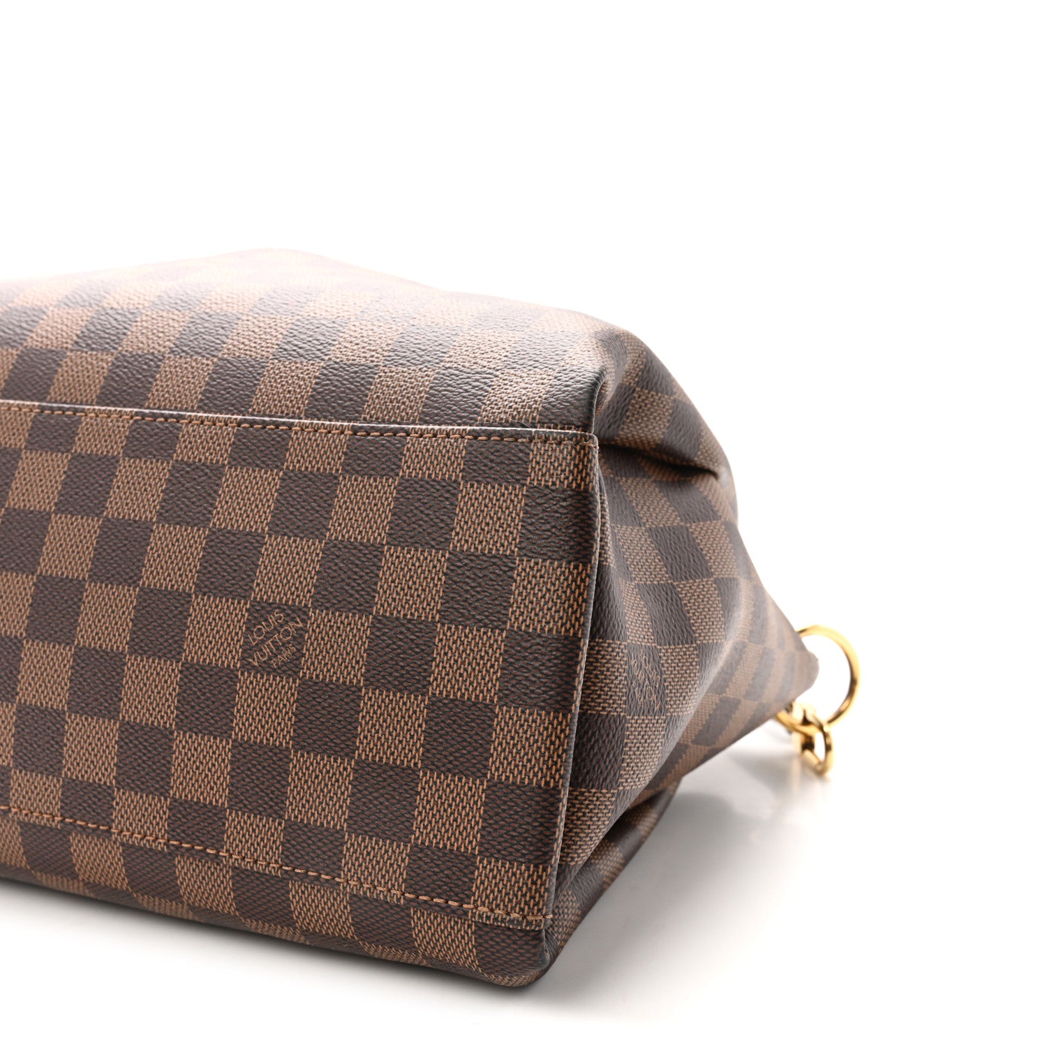 Louis Vuitton Damier Ebene Odeon Tote MM Black 9 of 9