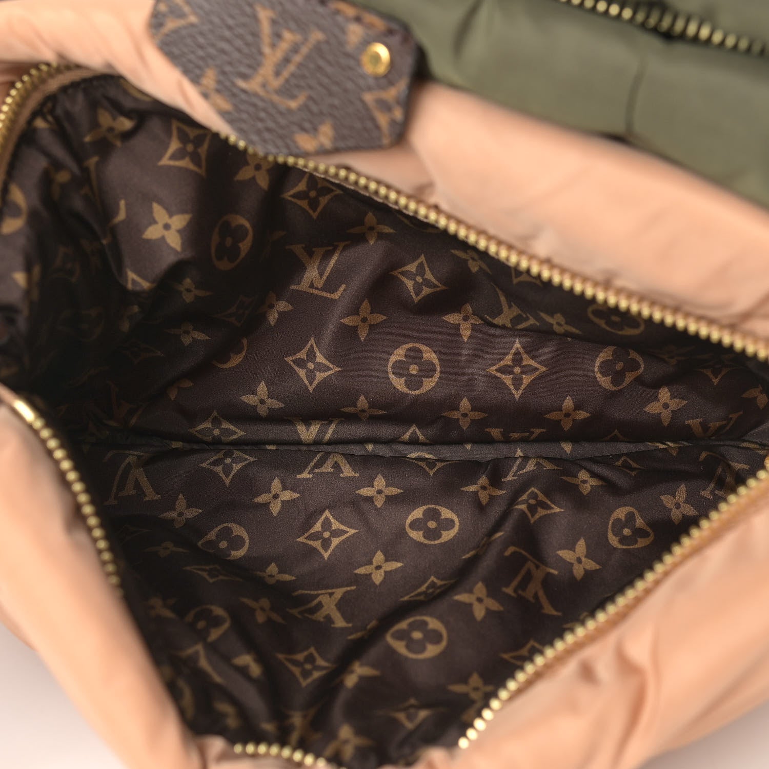 Louis Vuitton Econyl Monogram Pillow Maxi Multi Pochette Accessories Kaki Beige 6 of 9