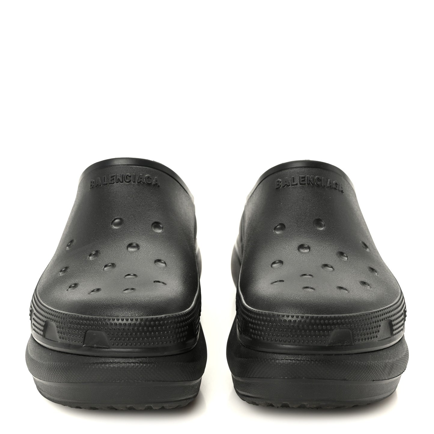 X CROCS Rubber Womens Mules 38 Black
